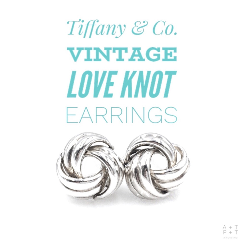Tiffany & Co. Vintage Love Knot Earrings